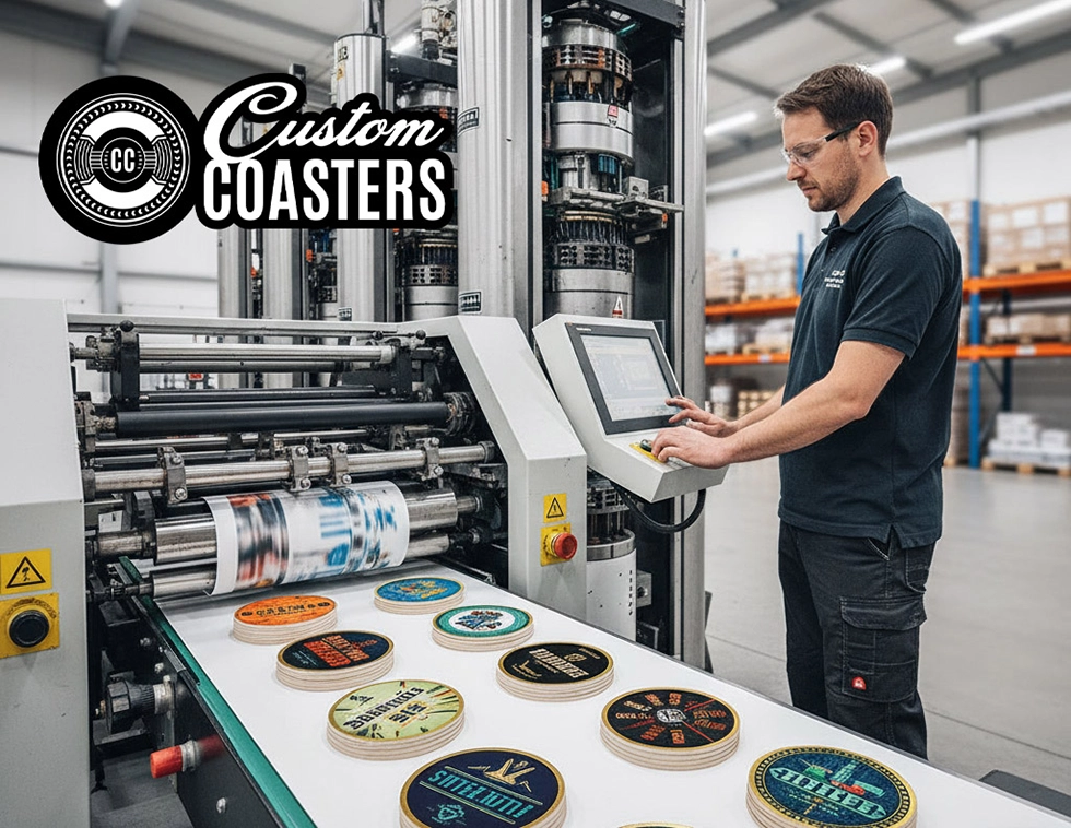 custom coaster printer