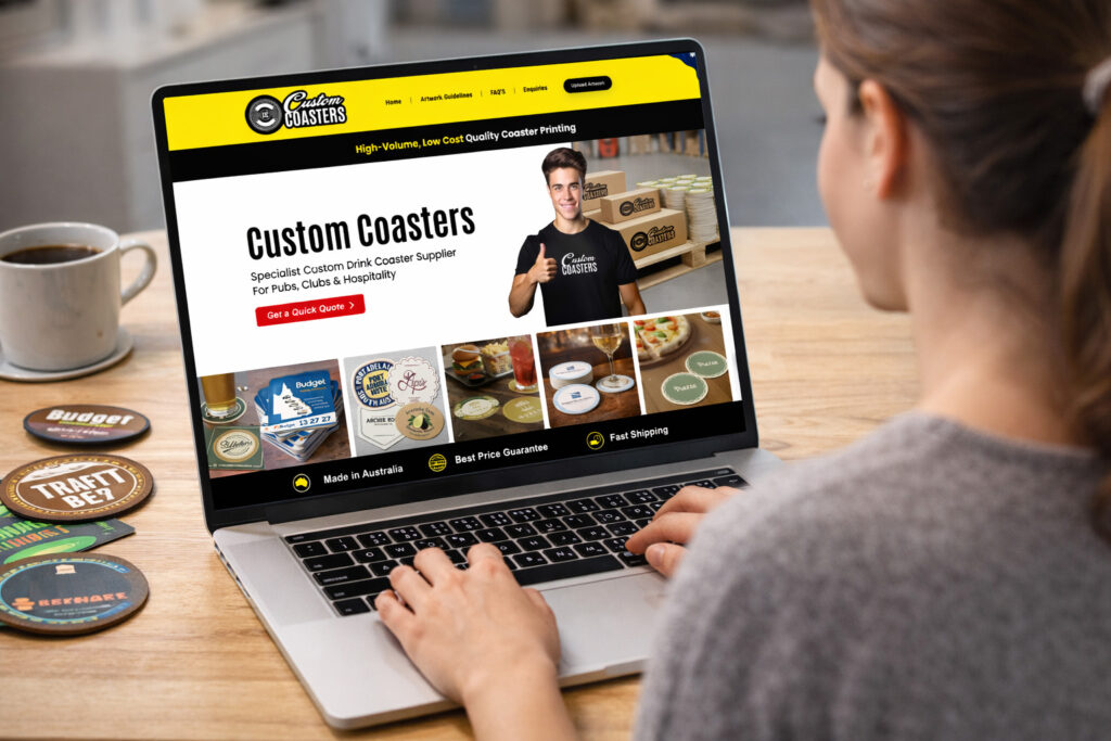 how to order custom coasters