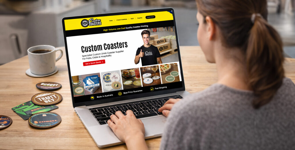 how to order custom coasters australia