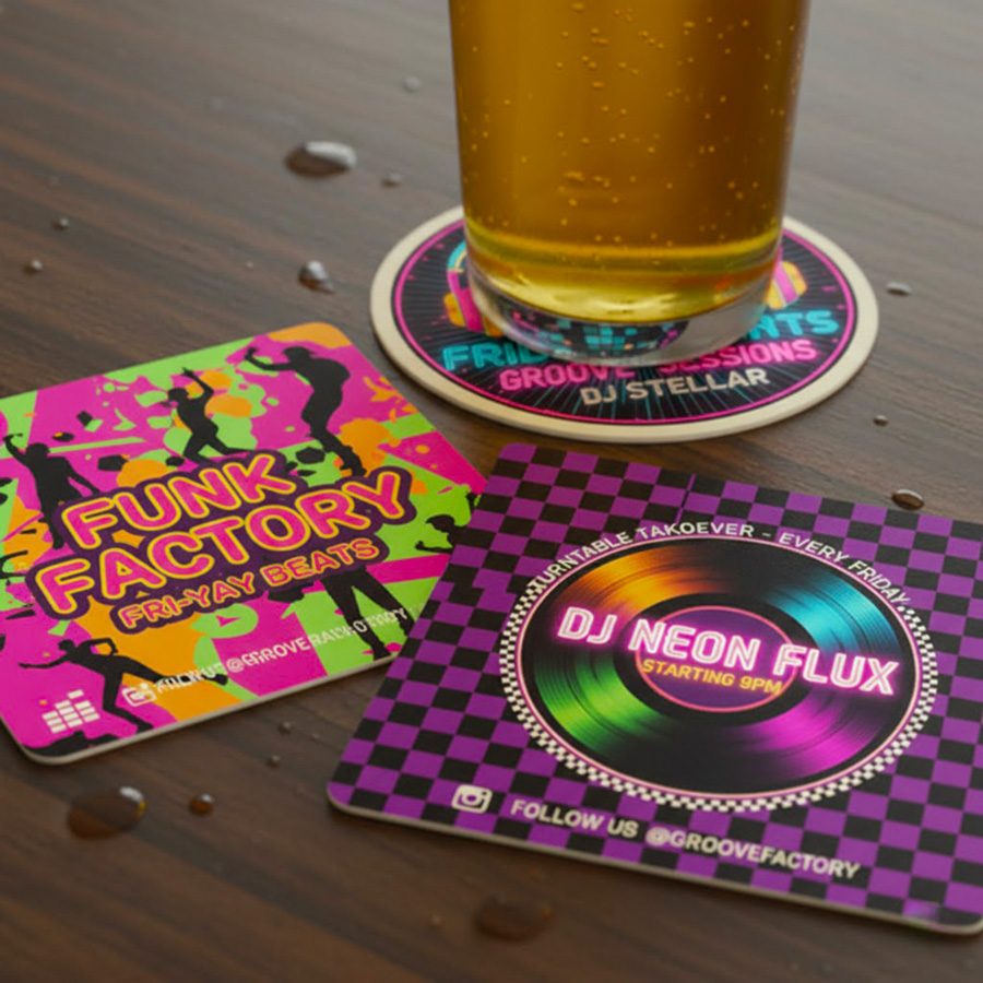 special event custom coaster promotions 1