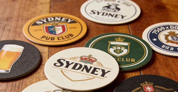 Custom Beer Coaster Printing in Sydney
