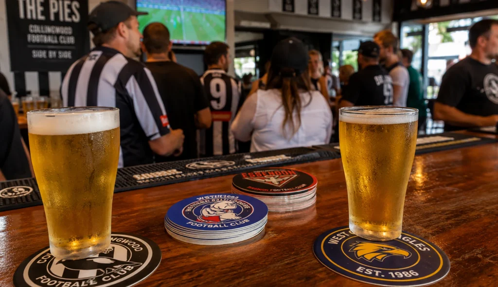 Custom Coasters for Sports Clubs & Game Day Events in Australia